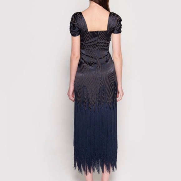 AZULU SUNNY ISLES DRESS DARK BLUE TIGER - Picture 3 of 7